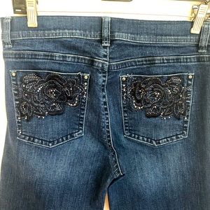 White House Black Market Embellished Jeans